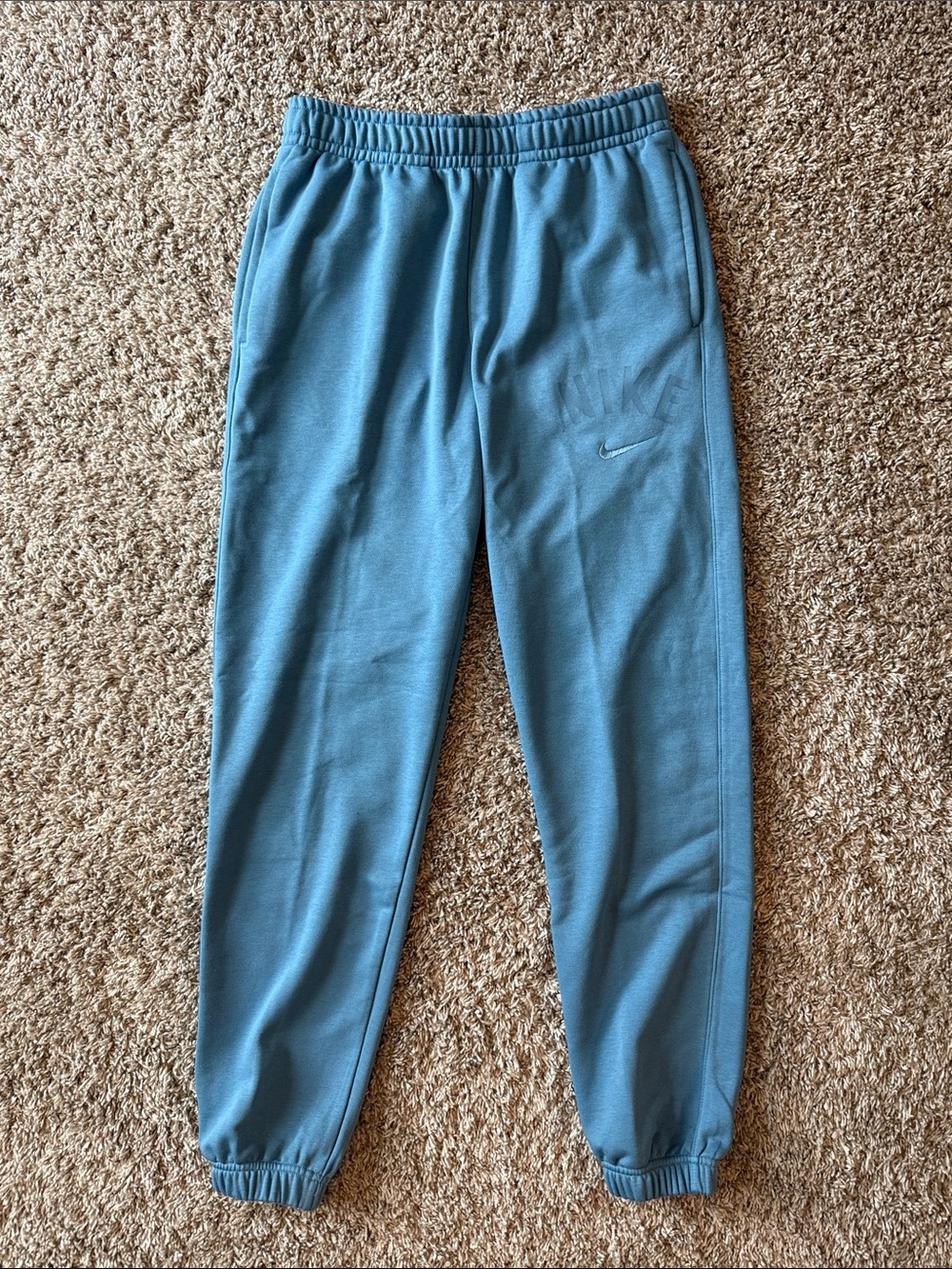 Nike Swoosh Men's Dri-FIT Fleece Fitness Joggers ‘Aegean Storm’